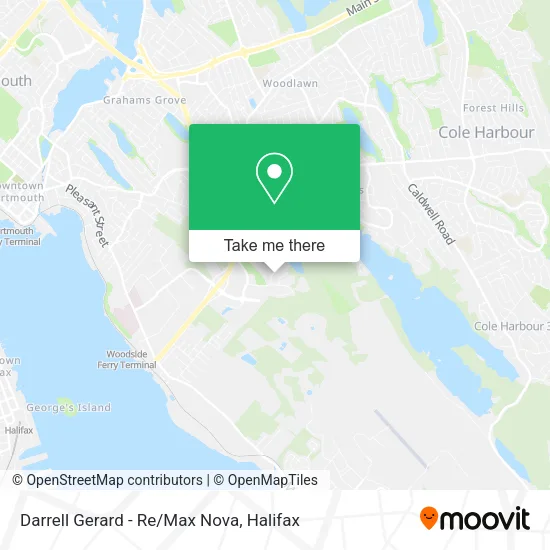 Darrell Gerard - Re/Max Nova map