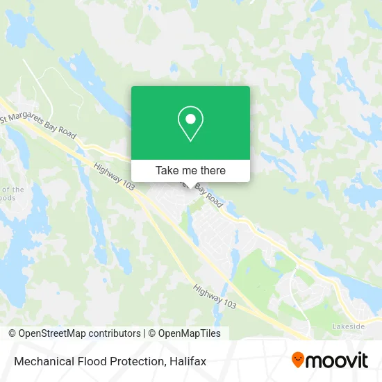 Mechanical Flood Protection map