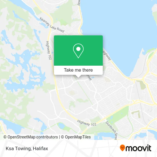 Ksa Towing map