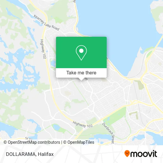 DOLLARAMA map