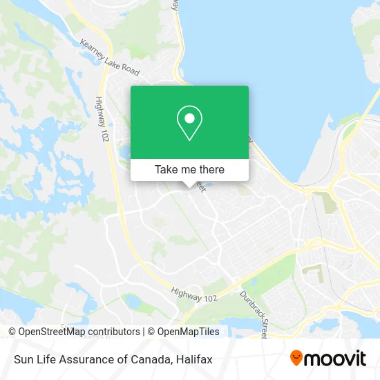 Sun Life Assurance of Canada map