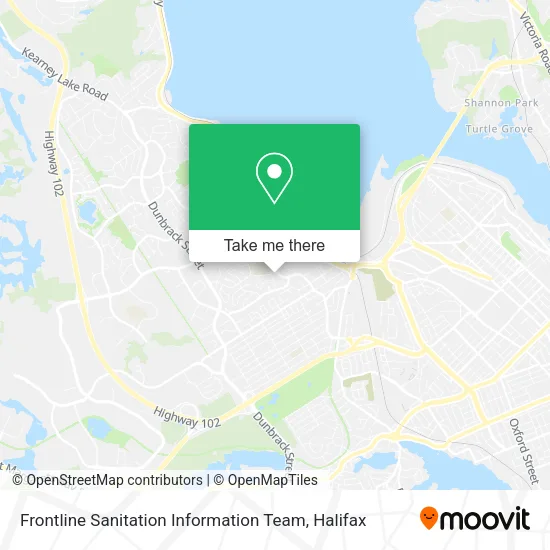 Frontline Sanitation Information Team map