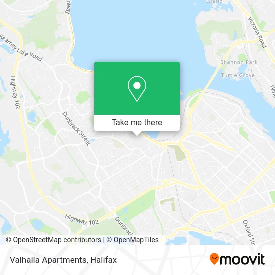 Valhalla Apartments map