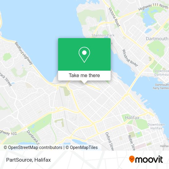 PartSource map