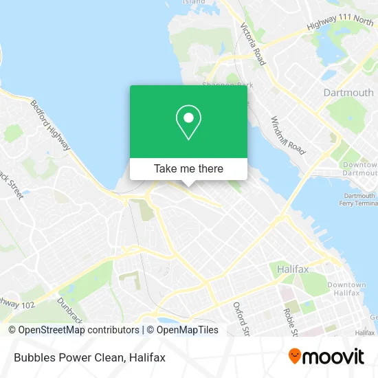 Bubbles Power Clean map