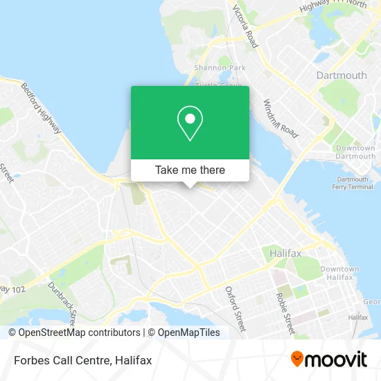 Forbes Call Centre map