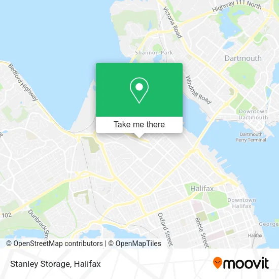 Stanley Storage map
