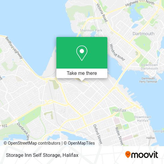 Storage Inn Self Storage map