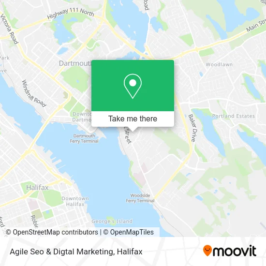 Agile Seo & Digtal Marketing map