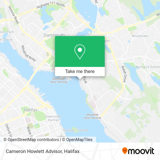 Cameron Howlett Advisor map