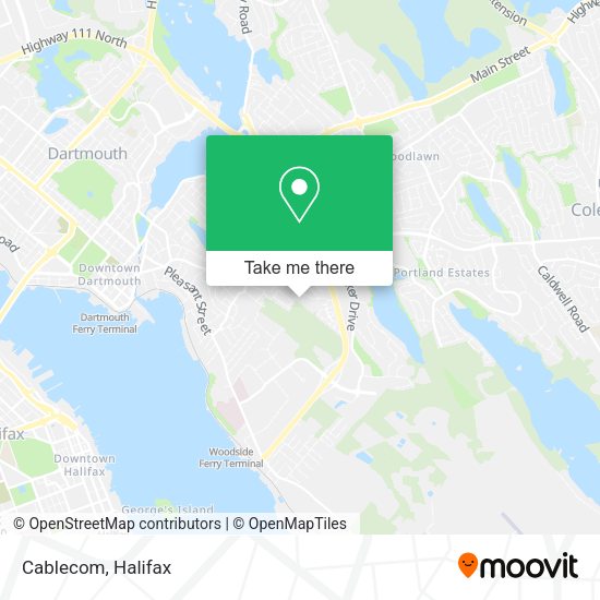Cablecom map