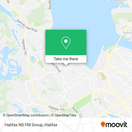 Halifax NS FM Group map