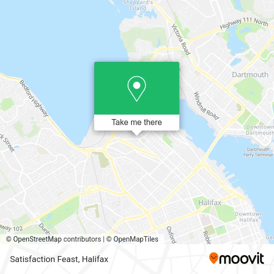 Satisfaction Feast map
