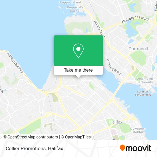 Collier Promotions map