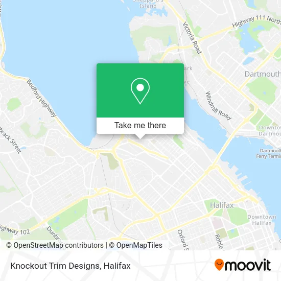 Knockout Trim Designs map