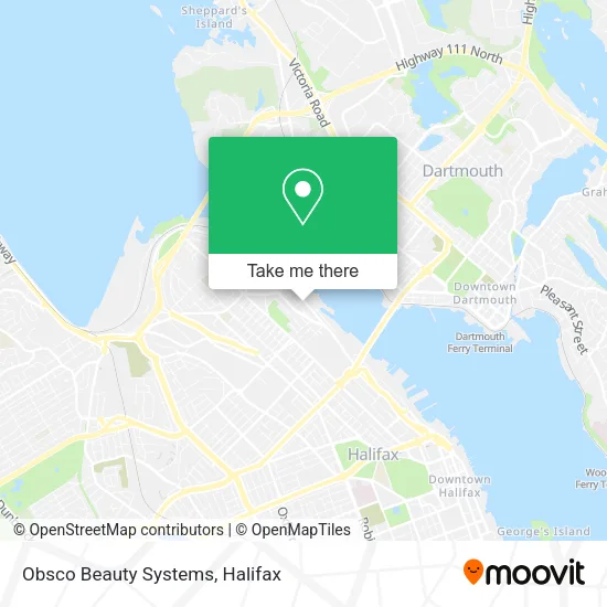 Obsco Beauty Systems map