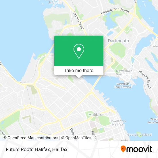 Future Roots Halifax map