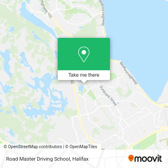 Road Master Driving School map