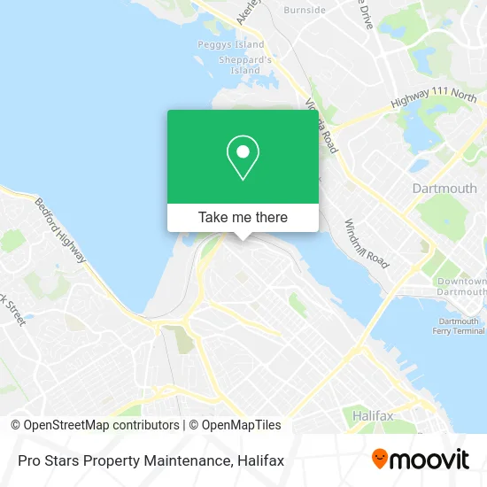 Pro Stars Property Maintenance map