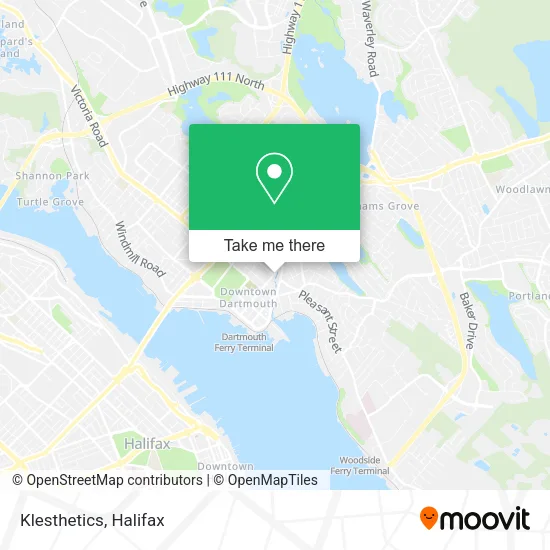 Klesthetics map