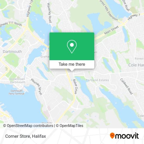 Corner Store map