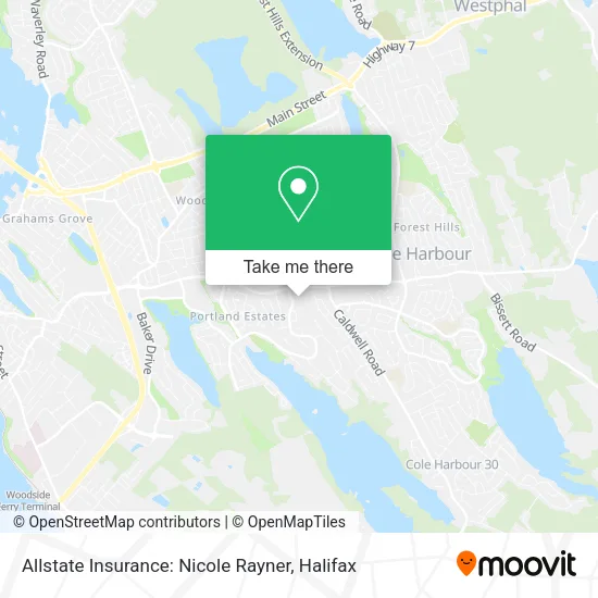 Allstate Insurance: Nicole Rayner map