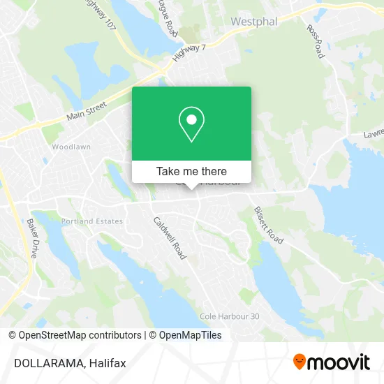 DOLLARAMA map