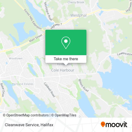 Cleanwave Service map