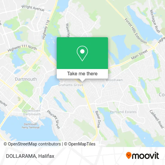 DOLLARAMA map
