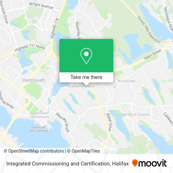 Integrated Commissioning and Certification map