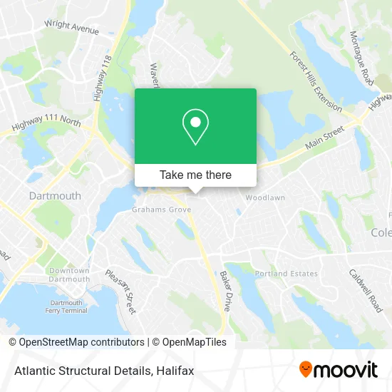 Atlantic Structural Details map