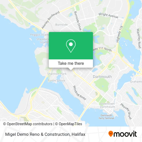 Migel Demo Reno & Construction map