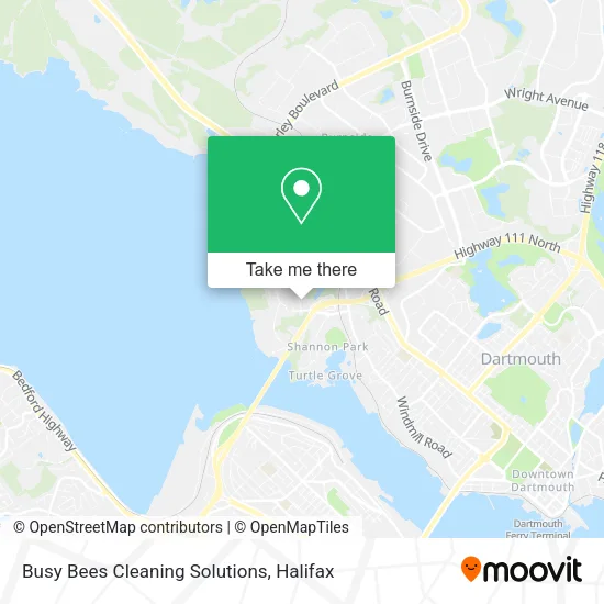 Busy Bees Cleaning Solutions map