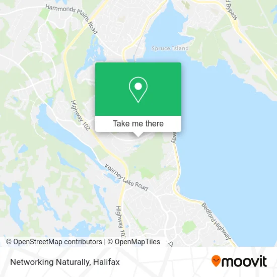 Networking Naturally map