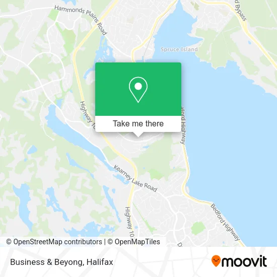 Business & Beyong map