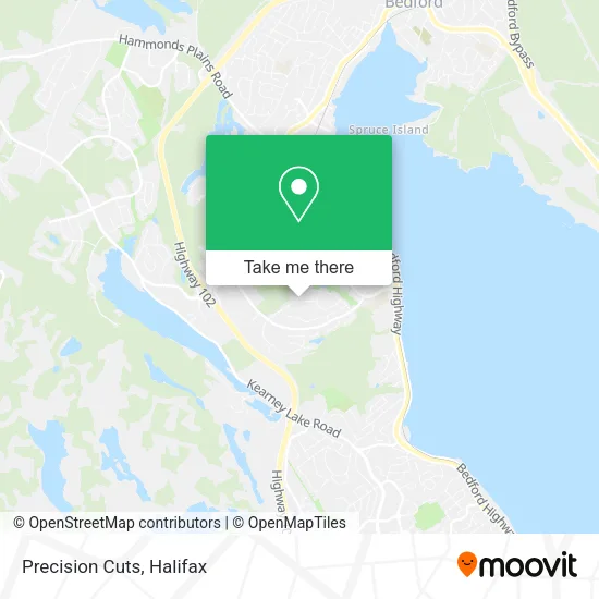 Precision Cuts map