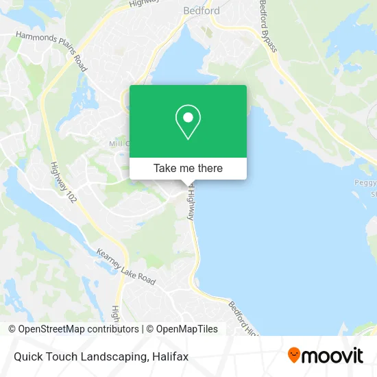 Quick Touch Landscaping map