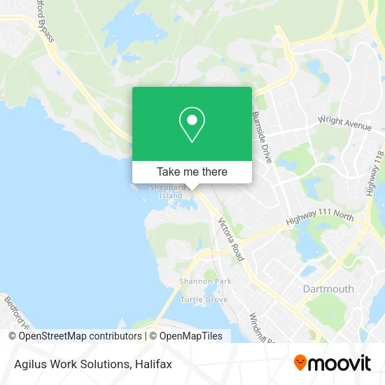 Agilus Work Solutions map