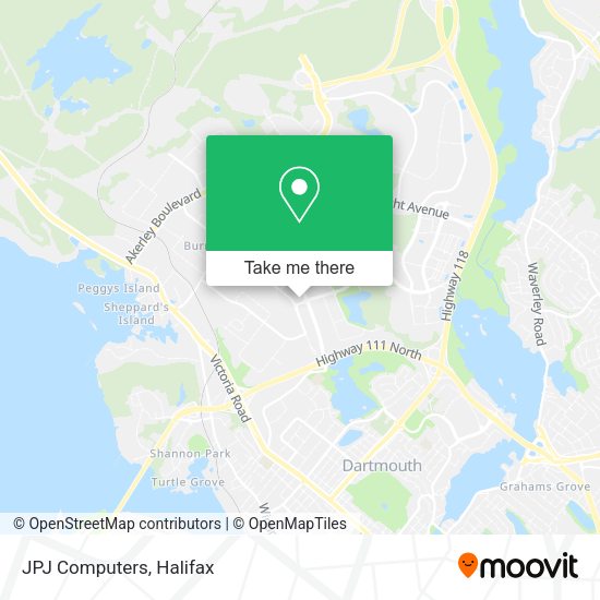 JPJ Computers map