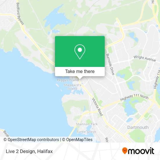 Live 2 Design map