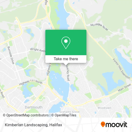 Kimberlan Landscaping map