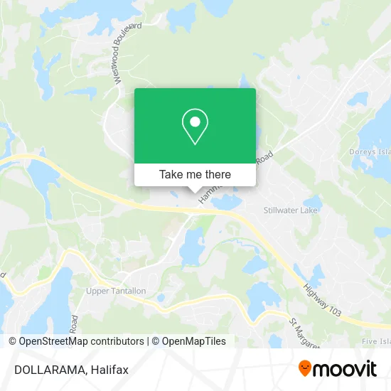 DOLLARAMA map