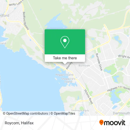 Roycom map