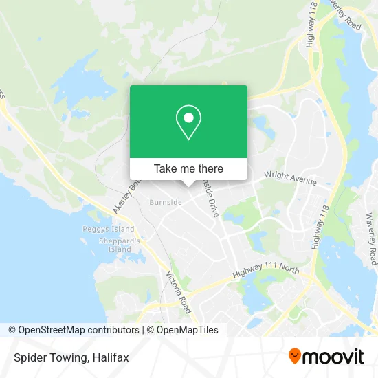 Spider Towing plan