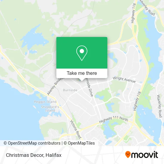 Christmas Decor map