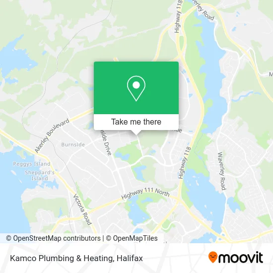 Kamco Plumbing &amp; Heating map