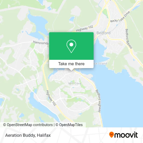 Aeration Buddy map