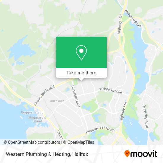 Western Plumbing & Heating map