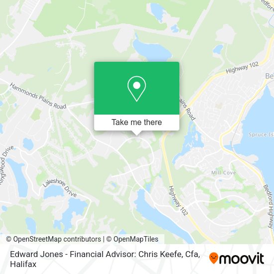 Edward Jones - Financial Advisor: Chris Keefe, Cfa map