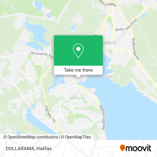 DOLLARAMA map